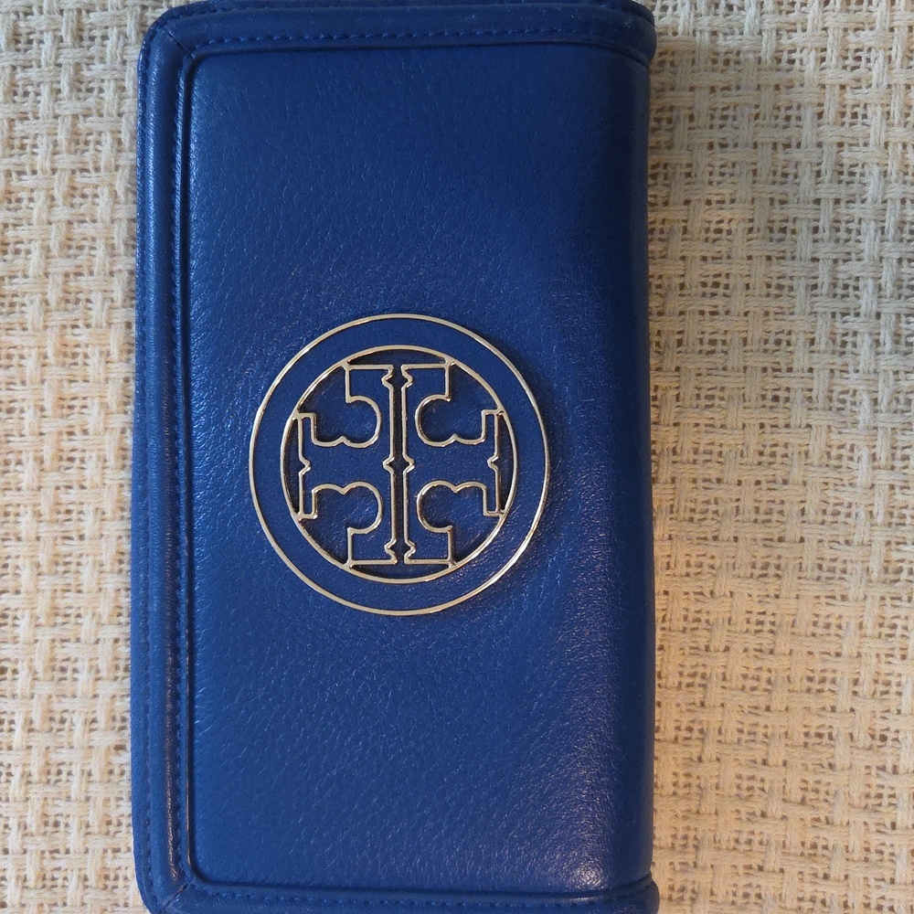 Tory Burch Royal Blue Wallet